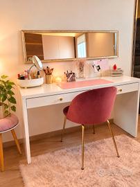 scrivania consolle trucco 