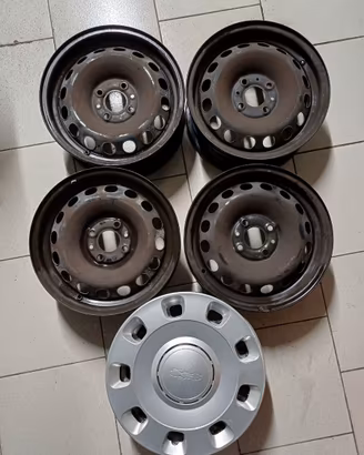 Cerchi ferro 14 Fiat 500 / Punto Classic 4 fori