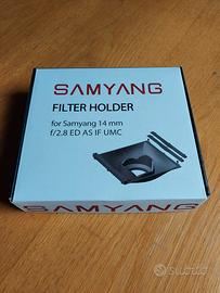 Porta filtro a lastra Samyang