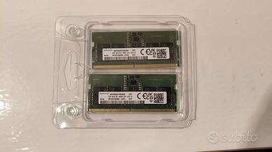 Moduli SO-DIMM Samsung DDR5 PC5-4800