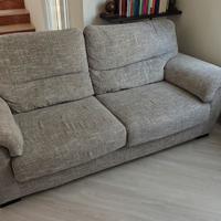Divano 3 posti con Pouf