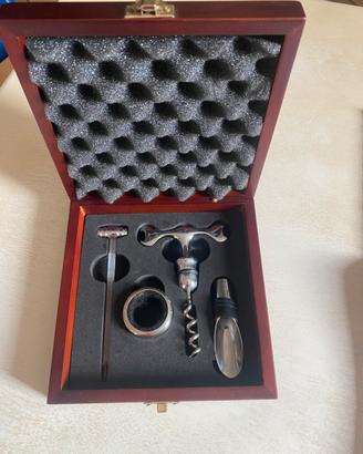 Set per bottiglia di vino