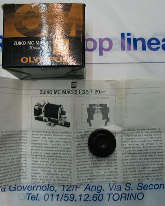 OLYMPUS OM 20/3.5 MACRO