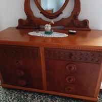 camera da letto in legno 