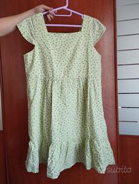 Vestito estivo fantasia floreale ragazza 14 anni