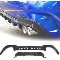 DIFFUSORE BMW G20 G21 19- LOOK M NERO LUCIDO