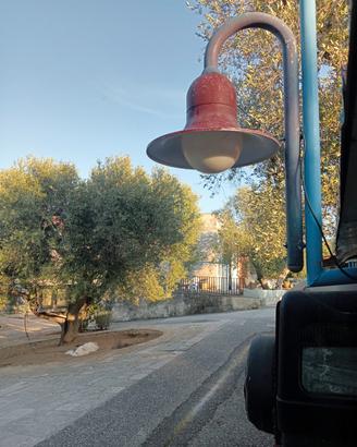 Lampione modello stradale per villa anni 70 
