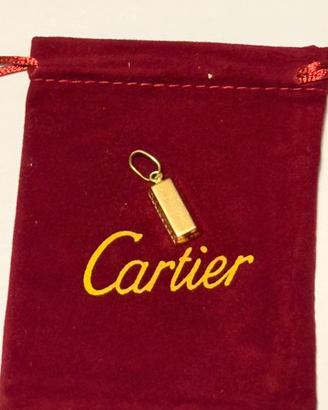 Cartier- pendente lingotto oro giallo 1/4oz