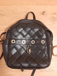 Zaino nero donna trapuntato Gaudì