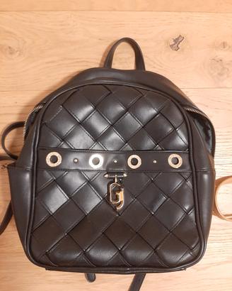 Zaino nero donna trapuntato Gaudì