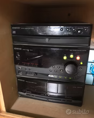 Stereo Kenwood RXD-G3 + 2 Casse
