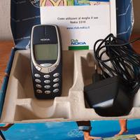 NOKIA 3310 confezione e caricabatteria ORIGINALI
