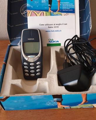 NOKIA 3310 confezione e caricabatteria ORIGINALI