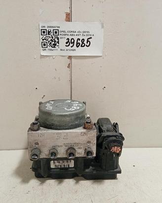 CENTRALINA ABS OPEL Corsa D 3P 1° Serie 265800796