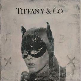 Borowskj Batgirl Tiffany Opera Unica 80x80 POP Art