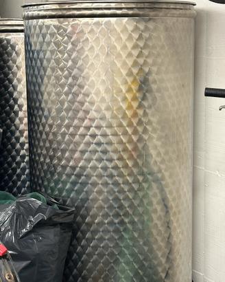 2 SERBATOI INOX 500 LITRI