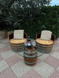Salotto barrique vino