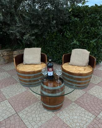 Salotto barrique vino