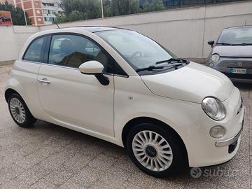 Fiat 500 benz tetto panoramico
