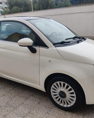 Fiat 500 benz tetto panoramico