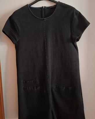 Tuta corta denim Xetra