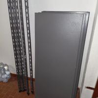Scaffali metallici zincati modulari