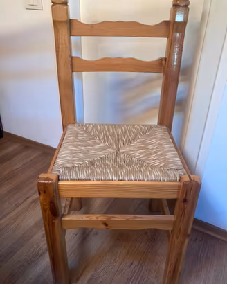 Sedie in legno