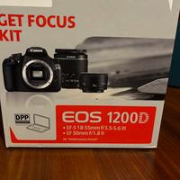 Canon EOS 1200D con obiettivo EF-S 18-55mm