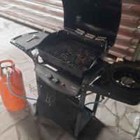 barbecue a gas