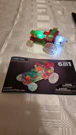 Laser Pegs costruzioni 6 in 1 luminoso