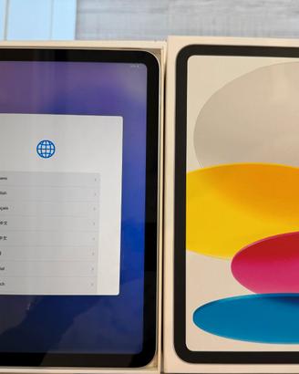 iPAD 10th gen 2022 64GB WIFI - CON GARANZIA