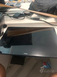 Tablet Huawei 10 pollici funzionante con custodia