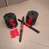 SET DI MANUBRI, 10 KG