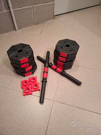 SET DI MANUBRI, 10 KG