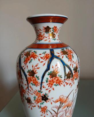 Vaso porcellana Imari Satsuma dipinto a mano