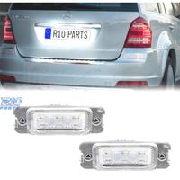 LUCI TARGA A LED PER MERCEDES CLASSE GL X164 06-12