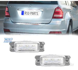 LUCI TARGA A LED PER MERCEDES CLASSE GL X164 06-12