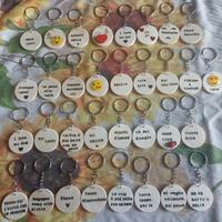 Portachiavi con scritte o frasi personalizzate 