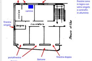 Luminosissimo 5 vani piano alto montagna abruzzese