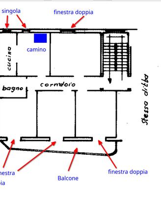 Luminosissimo 5 vani piano alto montagna abruzzese