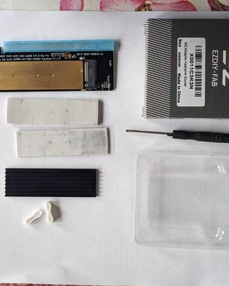 Adattatore PCIe SSD M.2 NVME