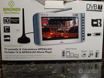 BRONDI MULTIMEDIA DVB T lettore TV