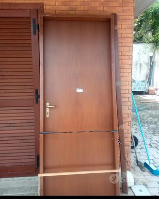  porta marrone
