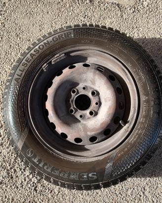 Gomme 4stagioni fiat panda