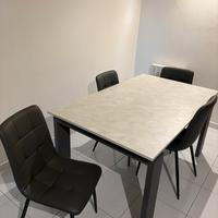 Tavolo allungabile + sedie