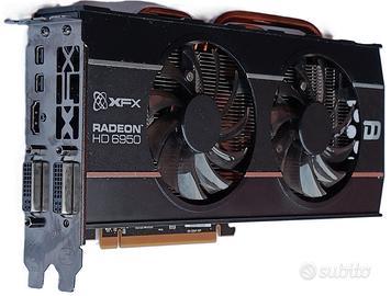 SCHEDA GRAFICA XFX RADEON HD 6950 2GB DDR5 256 BIT