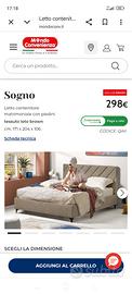 struttura letto matrimoniale nuovo
