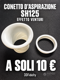 🛵 Conetto d’aspirazione a effetto Venturi SH125