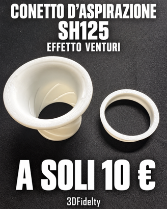 🛵 Conetto d’aspirazione a effetto Venturi SH125