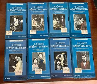 Il Conte di Montecristo - Collana di 8 vhs
